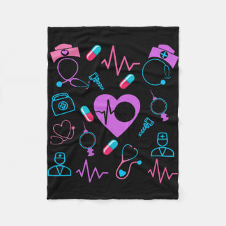 Design der Krankenpflegesysteme Fleecedecke