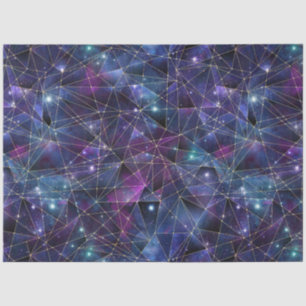 Design der Kristallreihe um Mitternacht 14 Seidenpapier