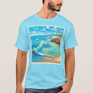 Design der Küstenrock-Szene T-Shirt