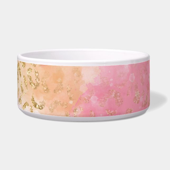 Design der Leopard Paint Serie 13 Napf (Links)