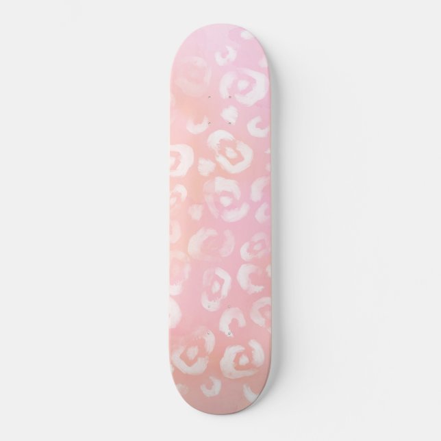 Design der Leopard-Paint-Serie 1 Skateboard (Vorderseite)