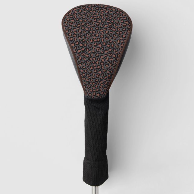 Design der Leopard-Serie 2 Golf Headcover (Vorderseite)