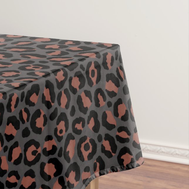 Design der Leopard-Serie 2 Tischdecke (Beispiel)