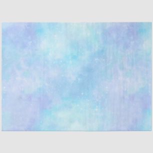 Design der Light Blue Galaxy Serie 8 Seidenpapier