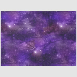 Design der lila Galaxy-Serie 4 Seidenpapier