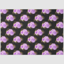 Design der lila und goldenen Blumenserie 18