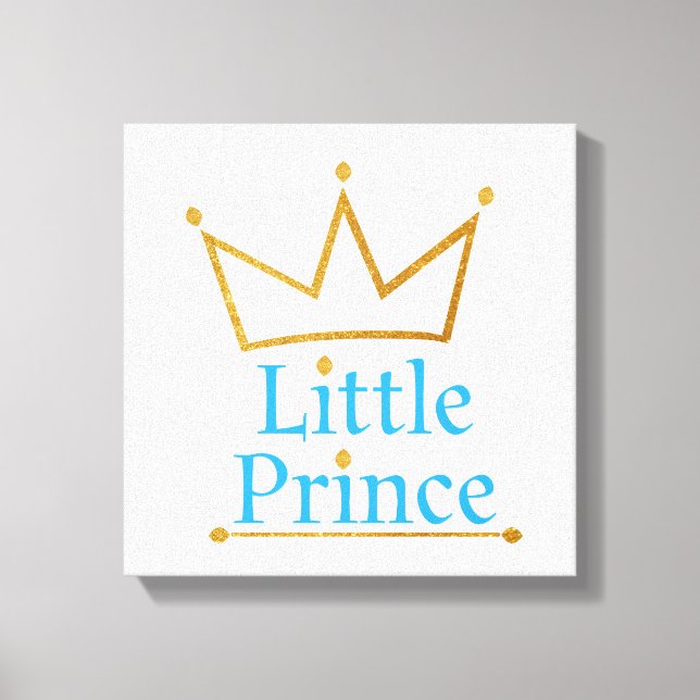 Design der Little Prince-Leinwand Leinwanddruck (Vorderseite)