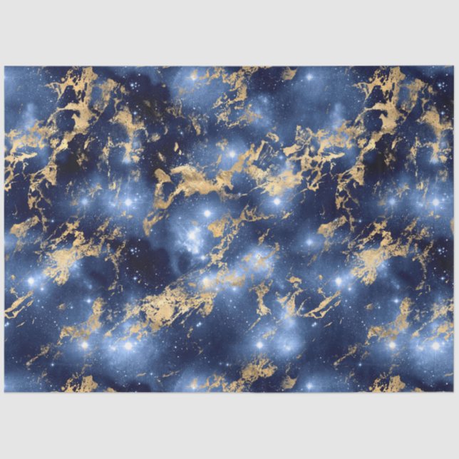 Design der Marble Galaxy Series 10 Seidenpapier (Vorderseite)