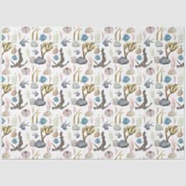 Design der maritimen Life-Serie 10 Gewebepapier Seidenpapier