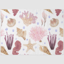 Design der maritimen Life-Serie 23 Gewebepapier