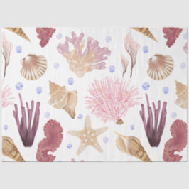 Design der maritimen Life-Serie 23 Gewebepapier Seidenpapier