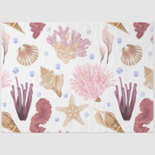 Design der maritimen Life-Serie 23 Gewebepapier Seidenpapier