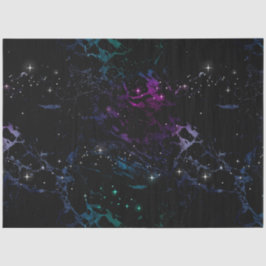 Design der Marmorgalaxie-Serie 3 Seidenpapier