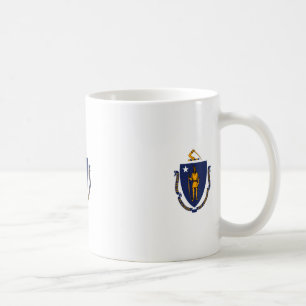 Design der Massachusetts-Staatsflagge Tasse