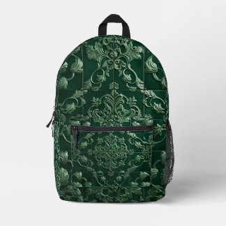 Design der mediterranen Keramik Bedruckter Rucksack