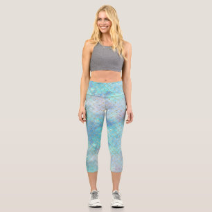 Design der Meerjungfrau-Galaxie-Serie 2 Capri Leggings