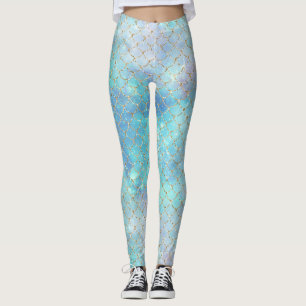 Design der Meerjungfrau-Galaxie-Serie 2 Leggings