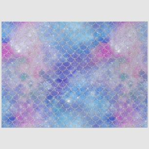 Design der Meerjungfrau-Galaxie-Serie 5 Seidenpapier