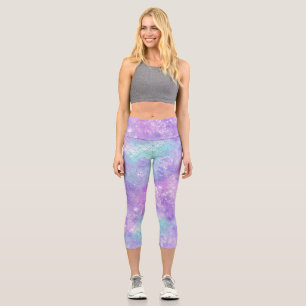 Design der Meerjungfrau-Galaxy-Serie 11 Capri Leggings