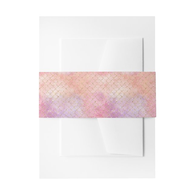 Design der Meerjungfrau-Galaxy-Serie 12 Einladungsbanderole (Vorderseite Beispiel)