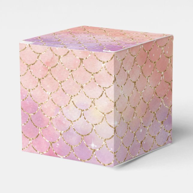 Design der Meerjungfrau-Galaxy-Serie 12 Geschenkschachtel (Vorderseite)