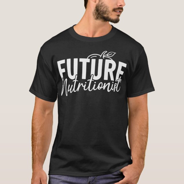Design der Mens Future Nutritionist - Ernährungswi T-Shirt (Vorderseite)