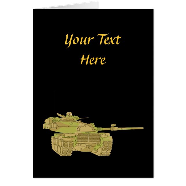 Design der militärischen Tanks der Camouflage (Vorne)