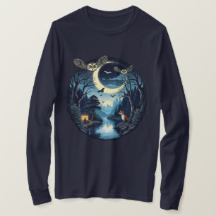 Design der nächtlichen Wildlife Wonders T-Shirt
