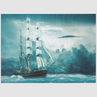 Design der Nautic-Serie 15 Seidenpapier