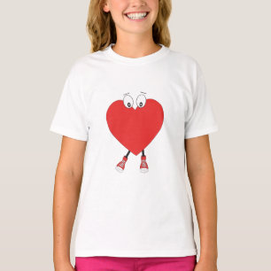 Design der Niedlichen Liebe in der Herzform T-Shirt
