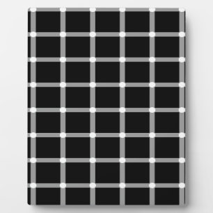 Design der optischen Gittertäuschung Fotoplatte