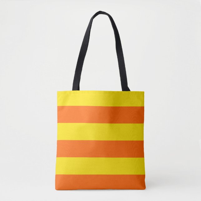 Design der orangen und gelben Streifen (Vorderseite)