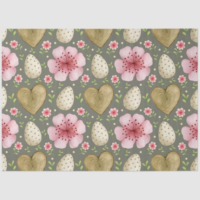 Design der Osterhase 10 Seidenpapier (Vorderseite)