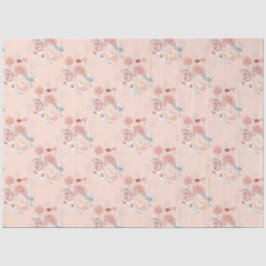 Design der Peach- und Silver-Serie 16 Seidenpapier