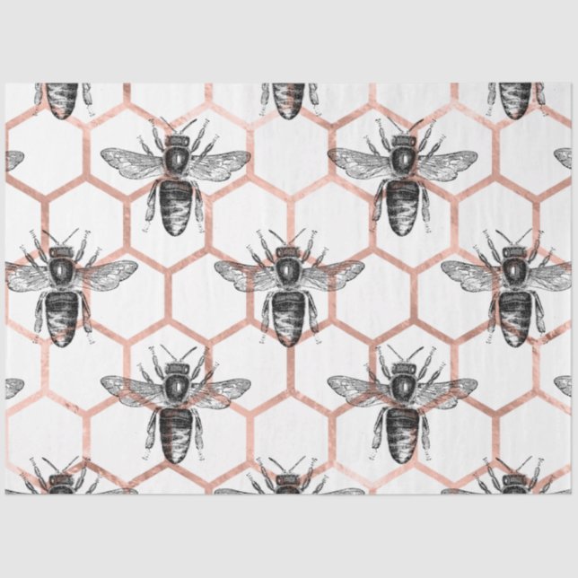 Design der Princess Bee Series 36 Seidenpapier (Vorderseite)