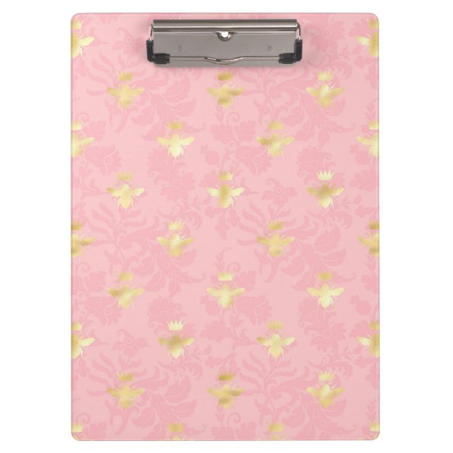 Design der Princess-Bienenreihe #4 Klemmbrett (Vorderseite)