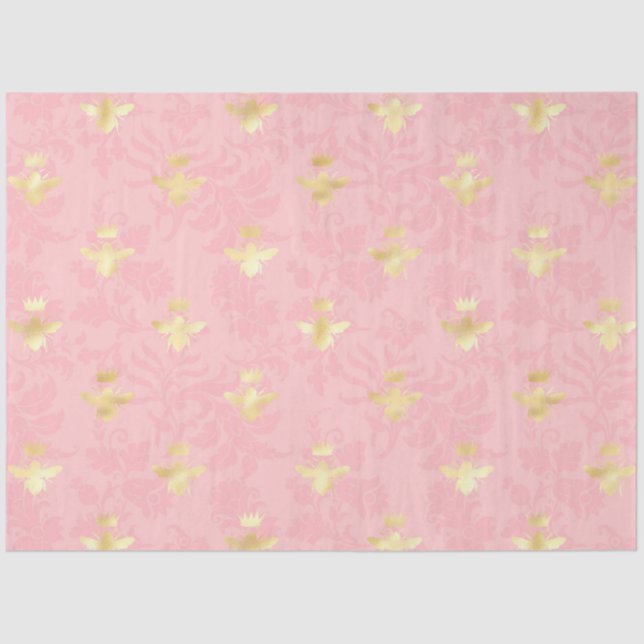 Design der Princess-Bienenreihe #4 Seidenpapier (Vorderseite)