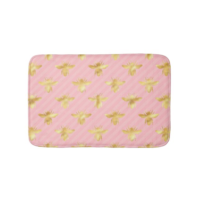 Design der Princess-Bienenreihe #7 Badematte (Vorderseite)