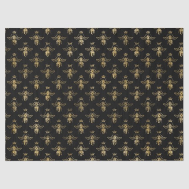 Design der Queen Bee Series 12-Tissue Paper Seidenpapier (Vorderseite)