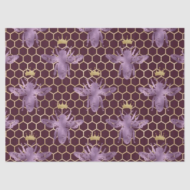 Design der Queen Bee Series 35 Seidenpapier (Vorderseite)
