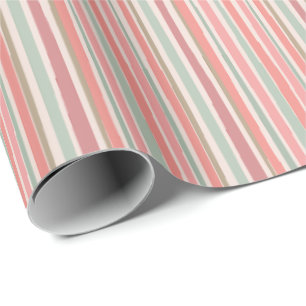 Design der Random-Streifen Geschenkpapier