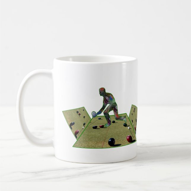 Design der Rasenbowler, Kaffeetasse (Links)