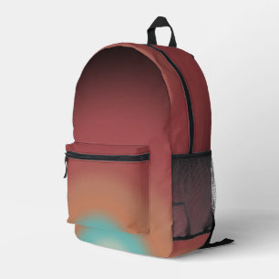 Design der Regenbogenkunst im Südwesten der Wüste Bedruckter Rucksack