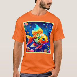 Design der Regenbogenozeanfische T-Shirt