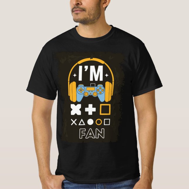 Design der Remote-Player-Konsole T-Shirt (Vorderseite)