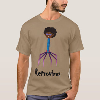 Design der Retrovirus-Wissenschaft T-Shirt