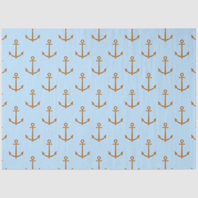 Design der rosa und blauen Wassermotorenreihe 6 Seidenpapier (Vorderseite)