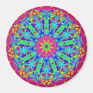 Design der Rose Magnet