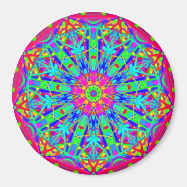 Design der Rose Magnet (Vorne)