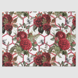 Design der rote Rose Bee Series 63 Seidenpapier